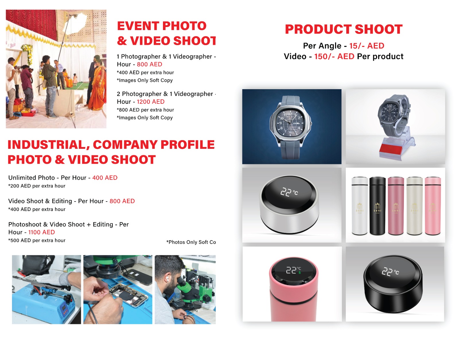 Photography Brochure